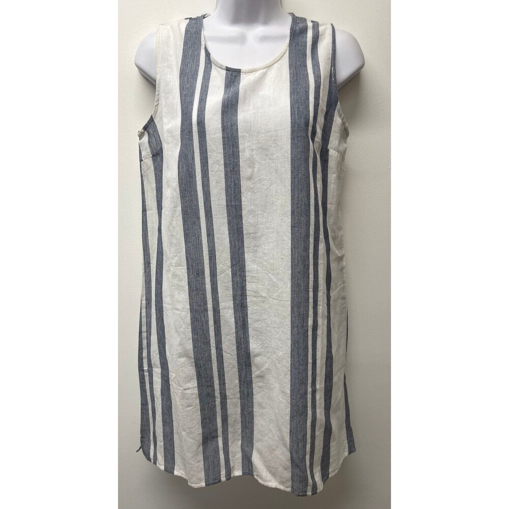 NWT $43 Size Medium Blue White Clearwater Tank Dress by The Royal Standard